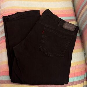 Levi's Men's 569 Black Jeans